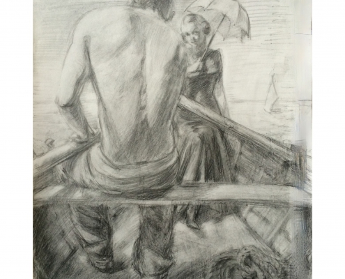 Ins Blaue Drawing